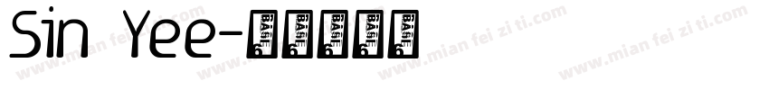 Sin Yee字体转换